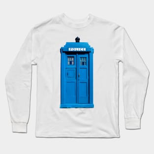 Traditional UK Police Box Long Sleeve T-Shirt